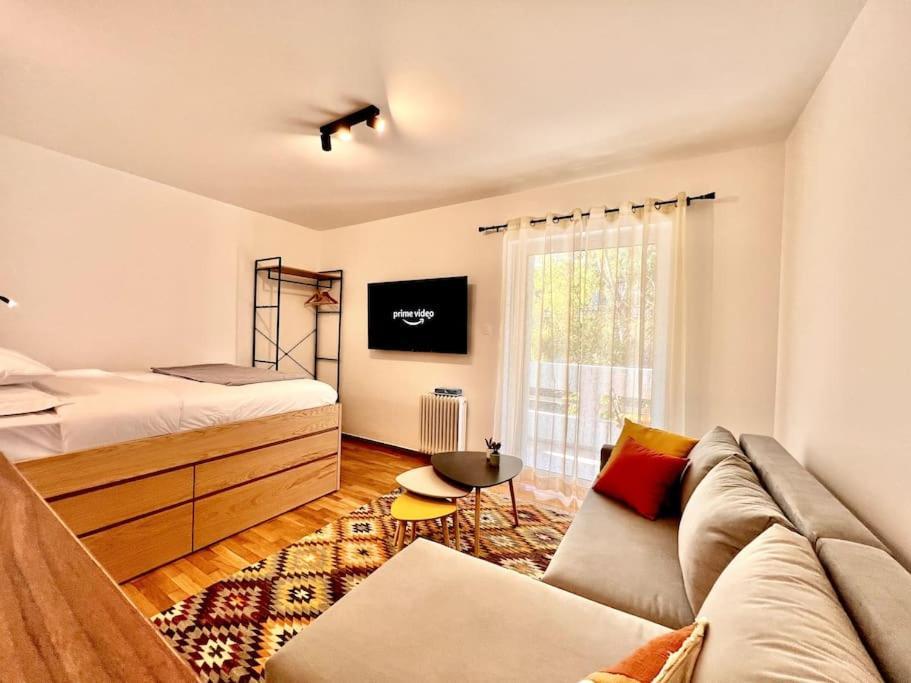 Lovely Studio 3-Min From Beach Palaio Faliro Eksteriør bilde